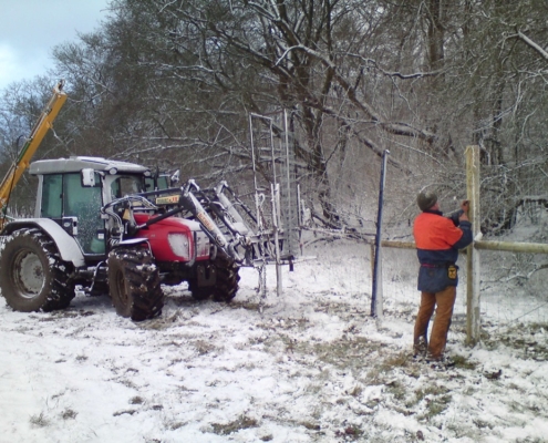 Fencing in all weathers!